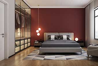 长春现代风格-卧室