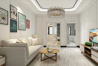 长春现代风格-客厅