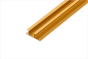 长春航空纤维墙咔铝合金带灯中条（钛金氧化）