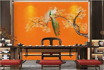 长春森佰汇航空纤维墙咔（春花秋月）