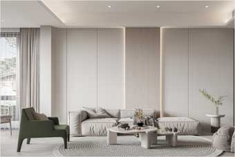 长春客厅空间案例