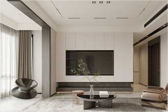 长春客厅空间案例